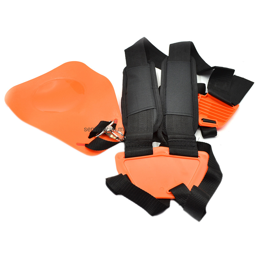 Black Lawn Mower Shoulder Strap for Grass String Trimmer