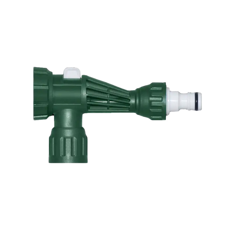 Hose End Mixing Sprayer Nozzle with 4 Types Nozzles & 3 Spray Patterns