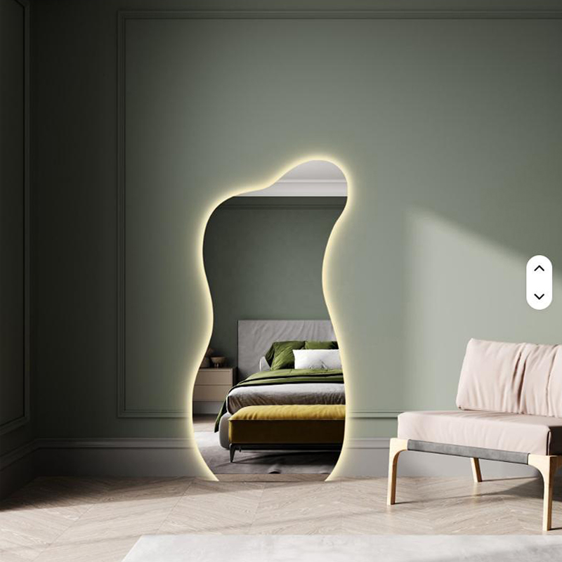 Home Decor Modern Makeup Wall Hanging Furniture Espejo LED Mirror