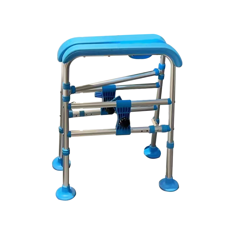 Adjustable Antiskip Handrail Frame for Toilet Safety