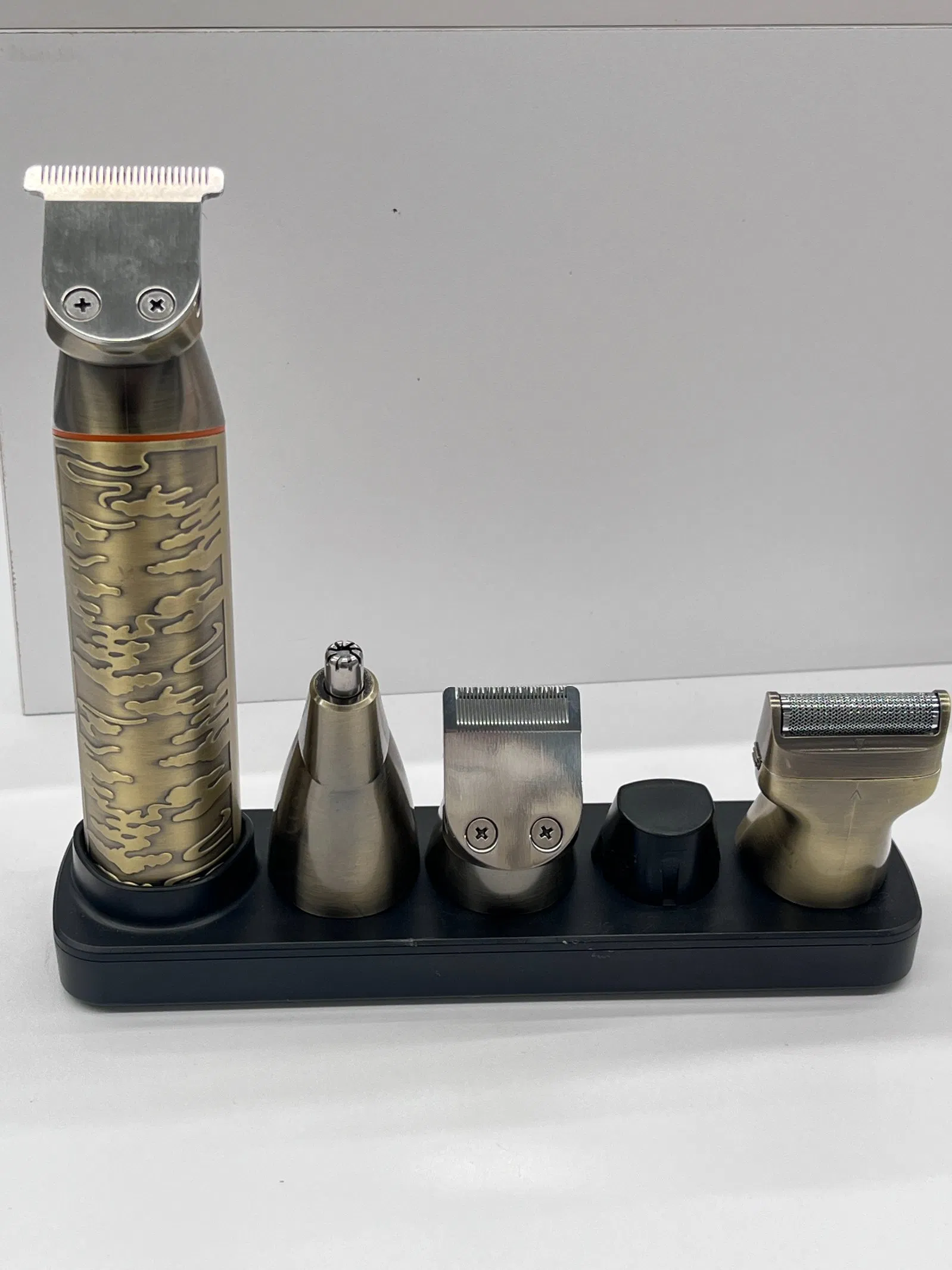 Classic Vintage Magnetic Hair Clippers Set for Home Use