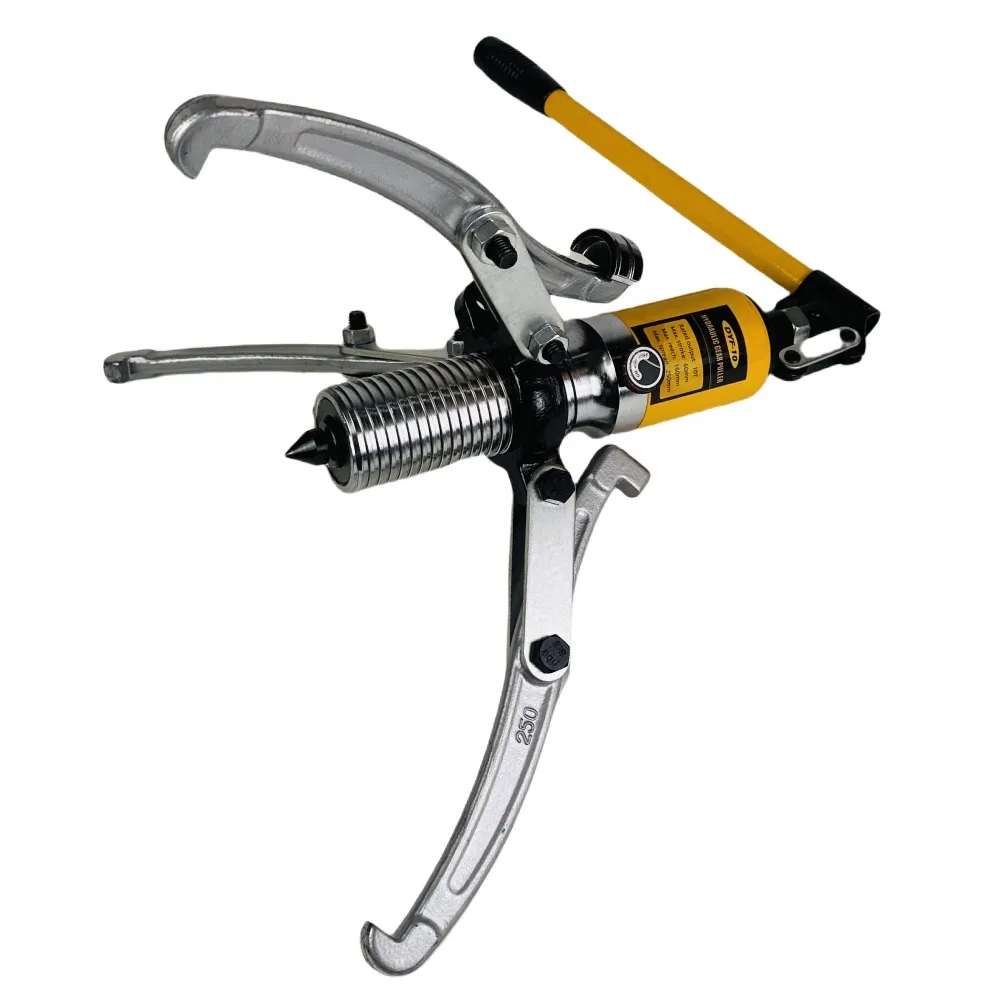 Dyf-10 10ton Gear Adjustable Tool 3 Jaws Pulling Separator 3 in 1 Pump Steel Wheel Bearing Repair Shop Cable Hydraulic Puller
