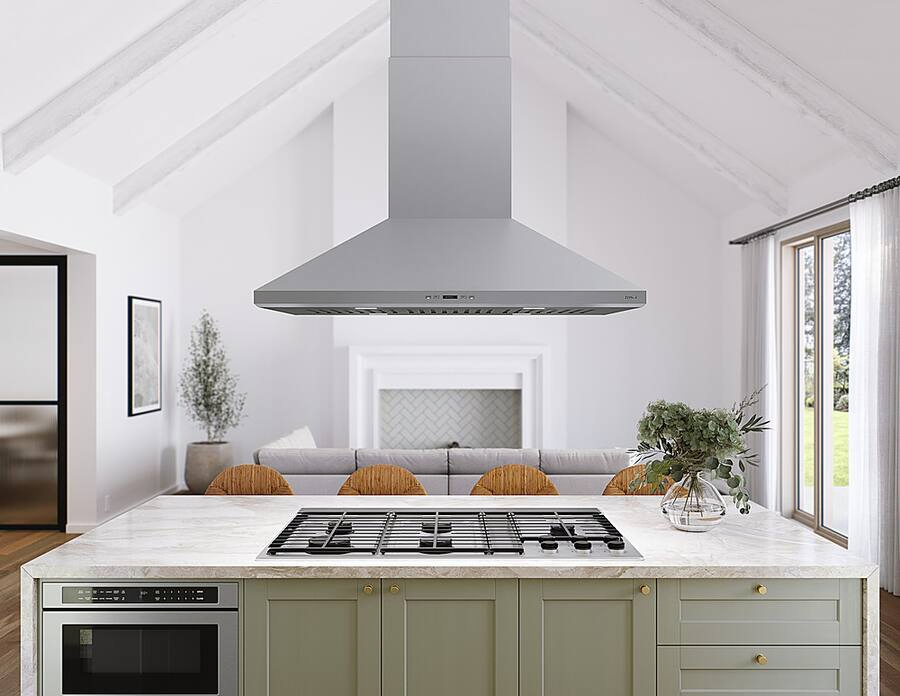 Kh20A 600mm Columnar Range Hood Glass Panel