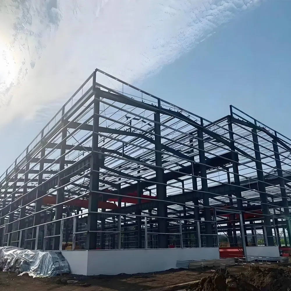 Factory-Prefabricated Aircraft Hangar Outdoor Steel Structure Garden Sheds Prefab Garage Warehouse for Workshop Application