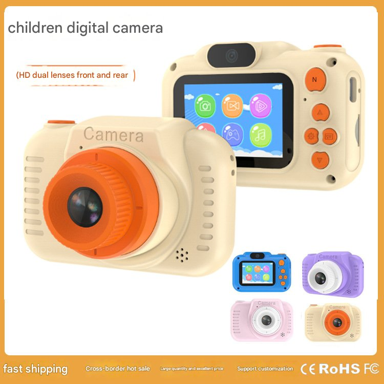Children's Digital Camera Mini DSLR High-Definition Dual Camera 4800W