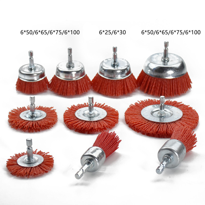 Абразивная щетка для дерева, полировки и удаления заусенцев