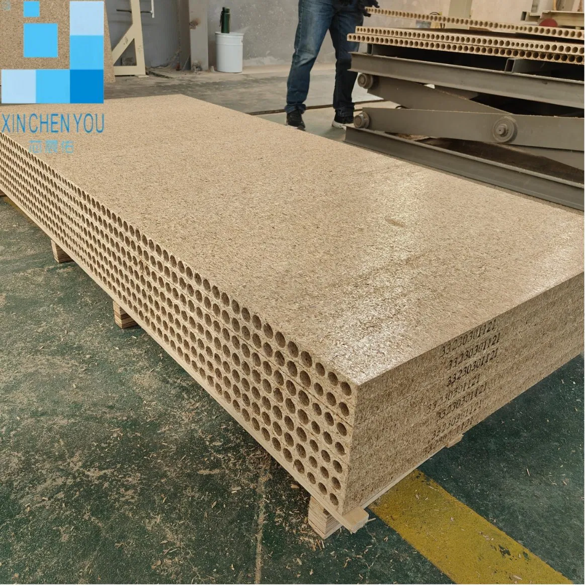 28mm Tubulare Chipboard Wood Door Dore Used Particle board