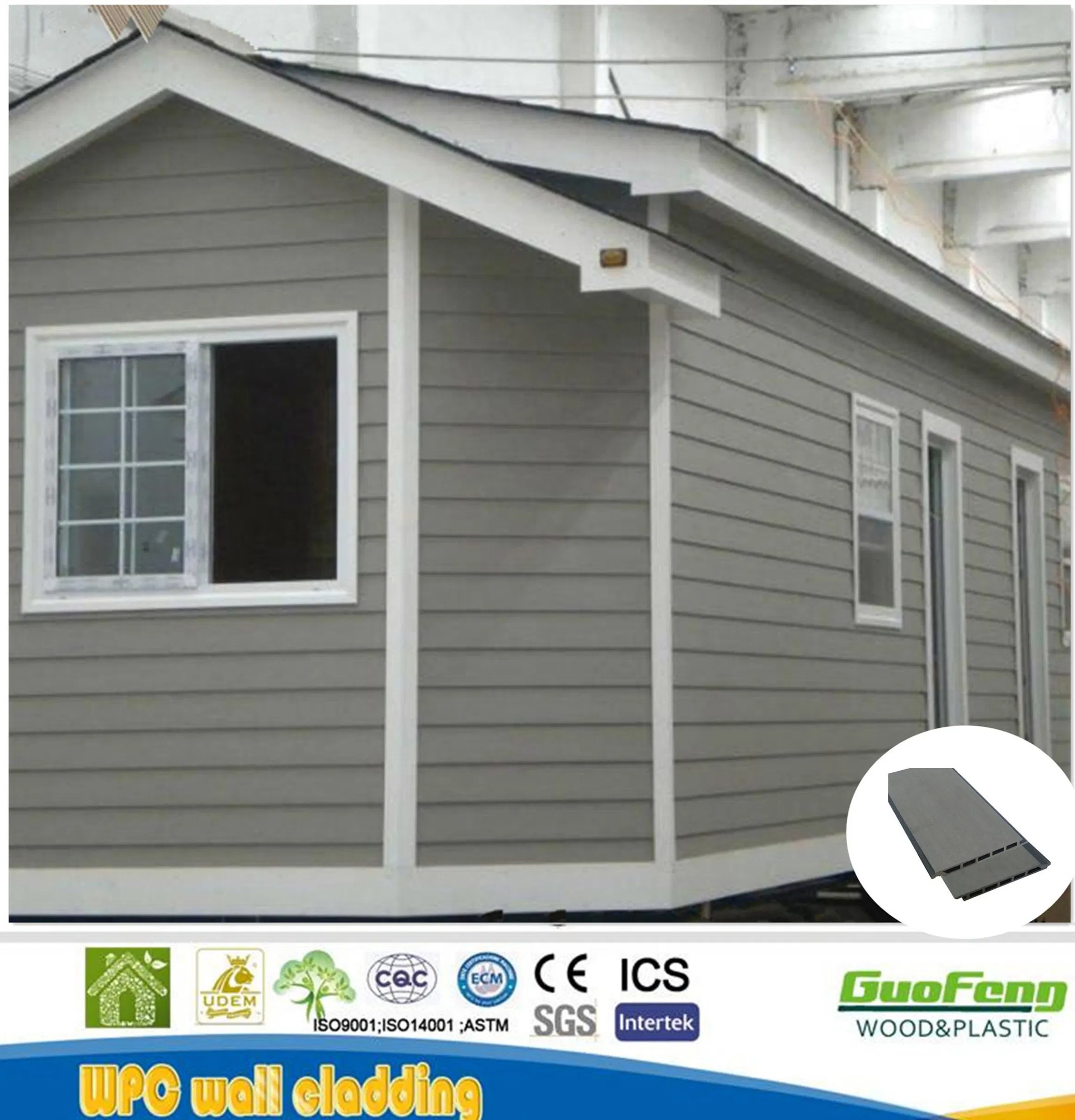 Outdoor Wall Board Decorative Exterior Wall Panel waterproof Wall Caldding