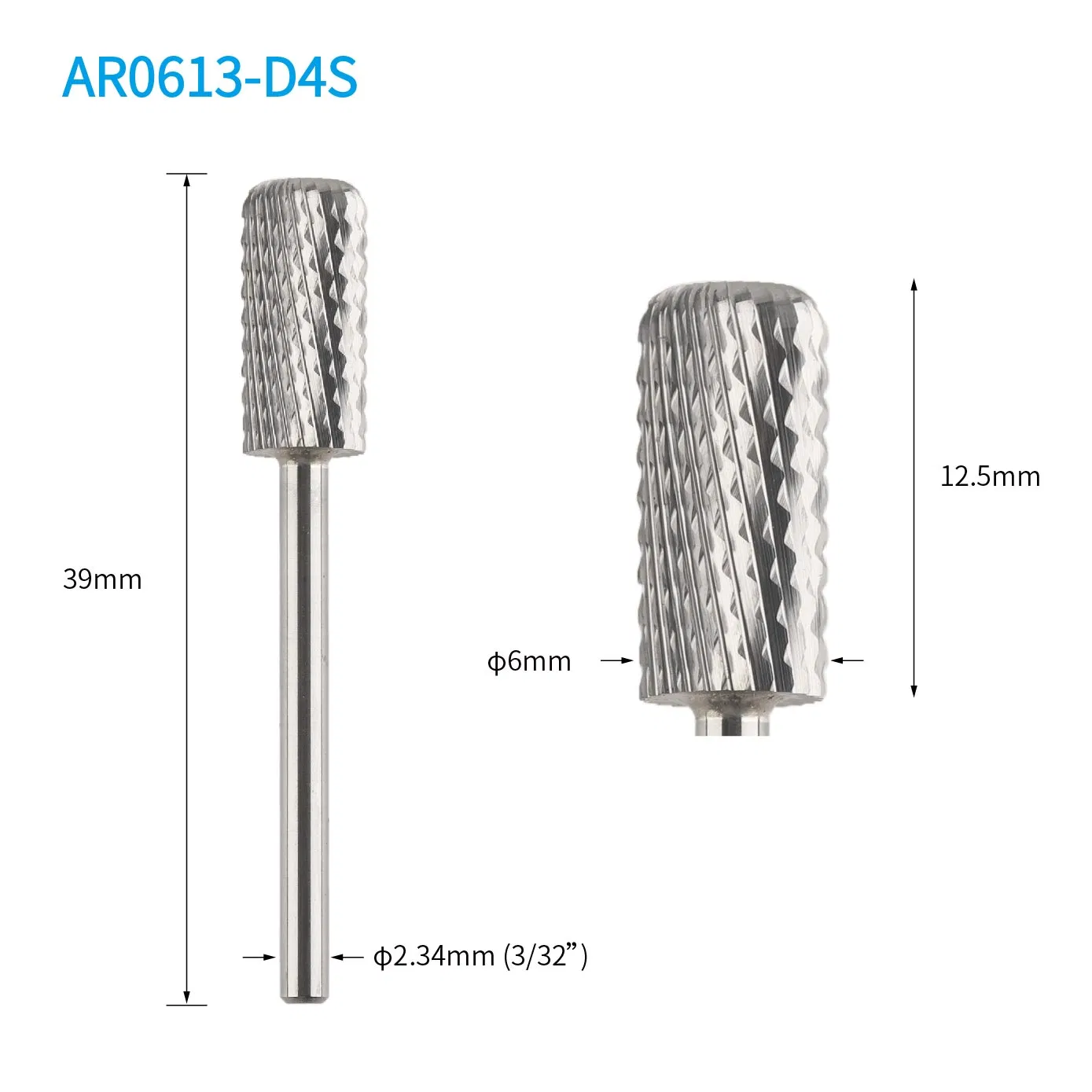 Ar0613-D4s Dust Proof Large Barrel Safety Carbide Nail Drill Bit