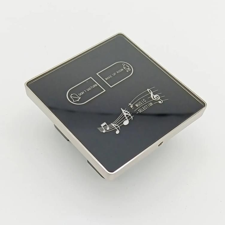 Customized Hotel Room Numbers Push Pull Dnd Hotel Doorbell with Do Not Disturb/Check in/Clean up Function