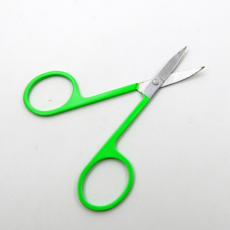 Professional Cuticle Scissors Portable for Eyebrow Eyelash Facial Trimming Makeup