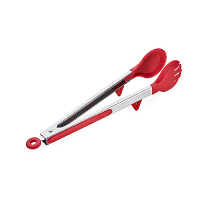 Kitchen Tongs with Silicone Stainless Steel Non-Stick Heat Resistant Wbb11920