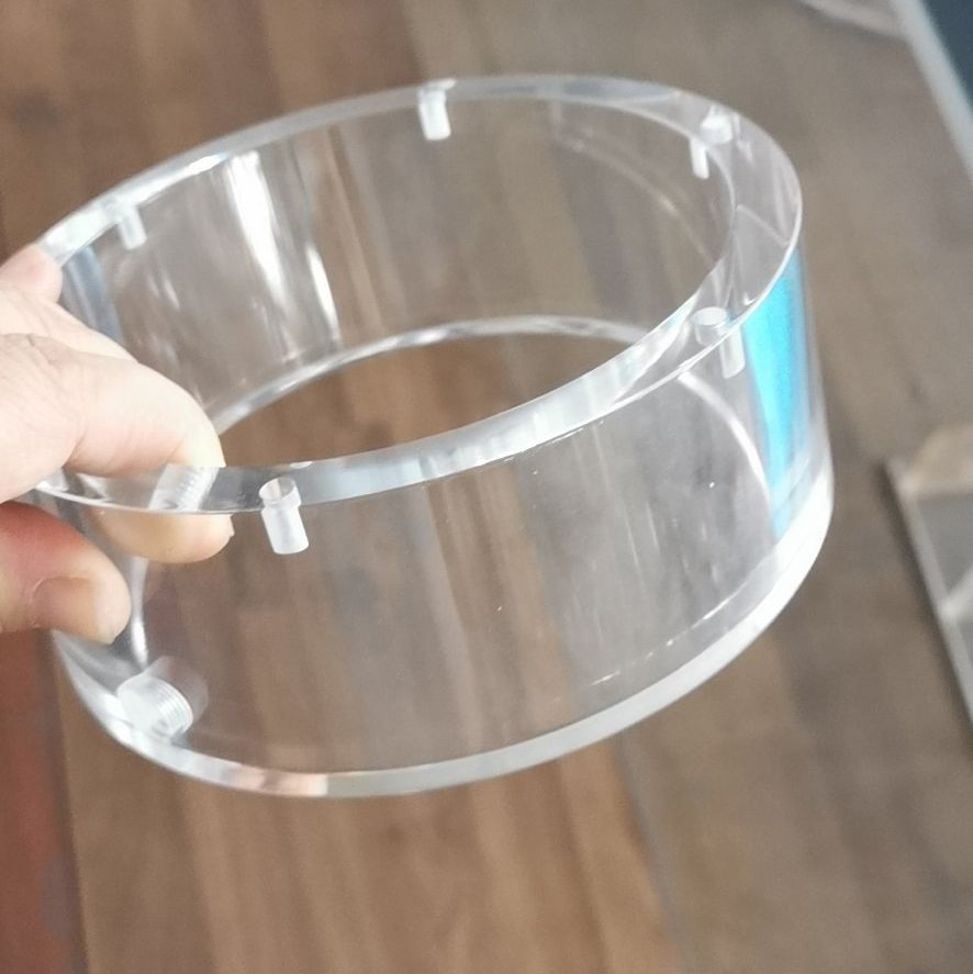 High Temperature Resistant Stepped Glass Sheet/Boiler Sight Glass/Benched Sight Glass