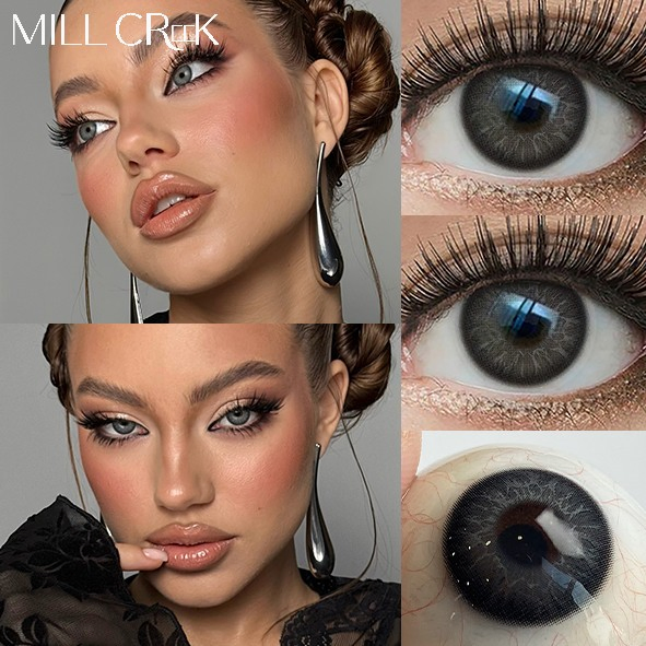 Millcreek Color Contact Lenses High Quality Prescription Cosmetic Contact Lens CE Pixel Ripple