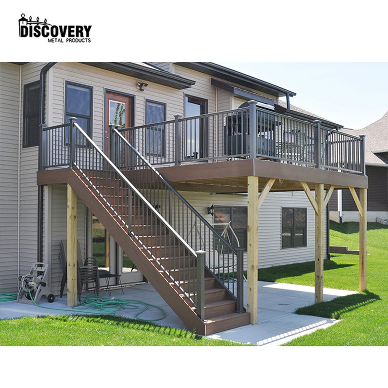New Style DIY Aluminum Deck Pickets Railing for Balcony