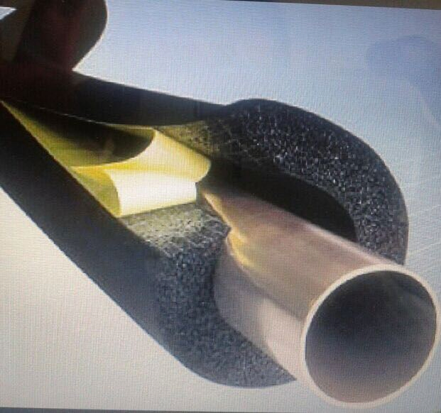 NBR Heat Insulation Pipe Foam Tube Insulation Rubber for Office Building