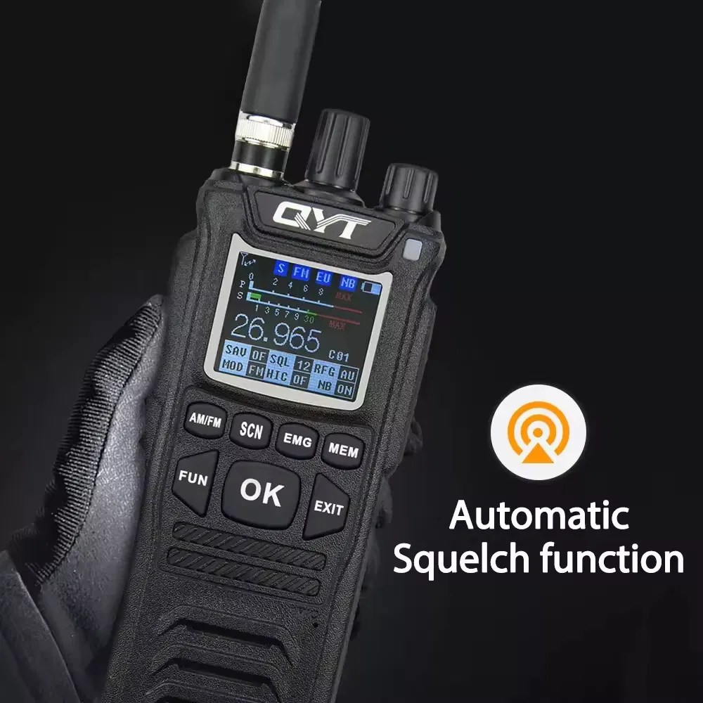 Радиостанция CB Golden Qyt CB-58 27МГц, 4Вт, 40 каналов