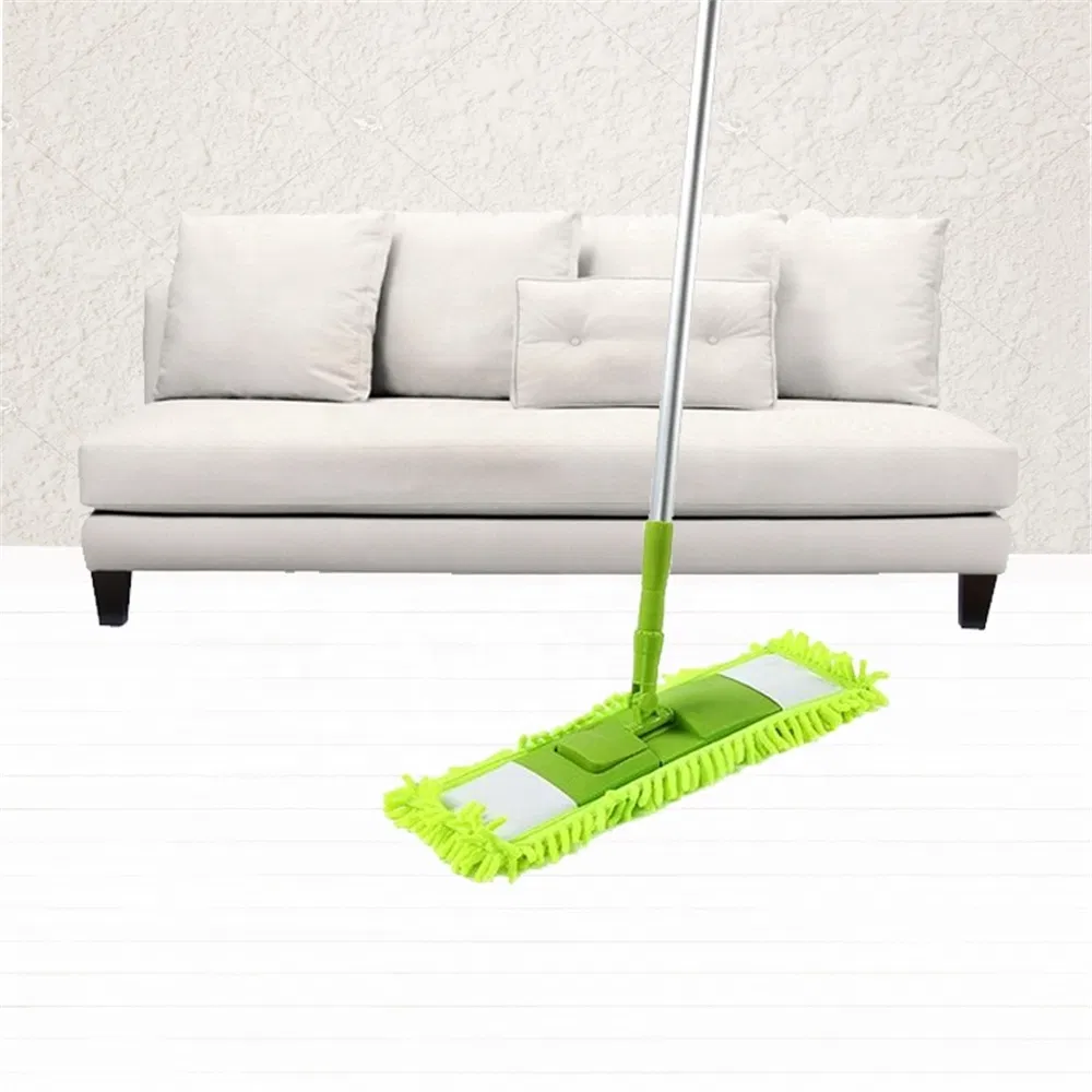 Flat Floor Mop Magic Spinning Head Detachable Cleaning Mop