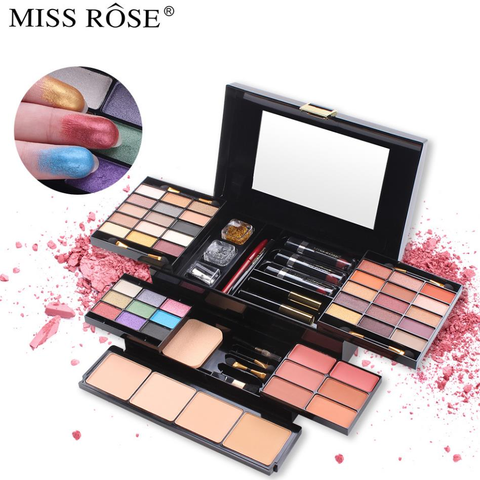 Online Wholesale and Retail 39 Colors Eyeshadow Make-up Artist Makeup Case Blush Powder Lipstick Mascara Full Face Makeup Set Multi-Function Cosmetics Palette