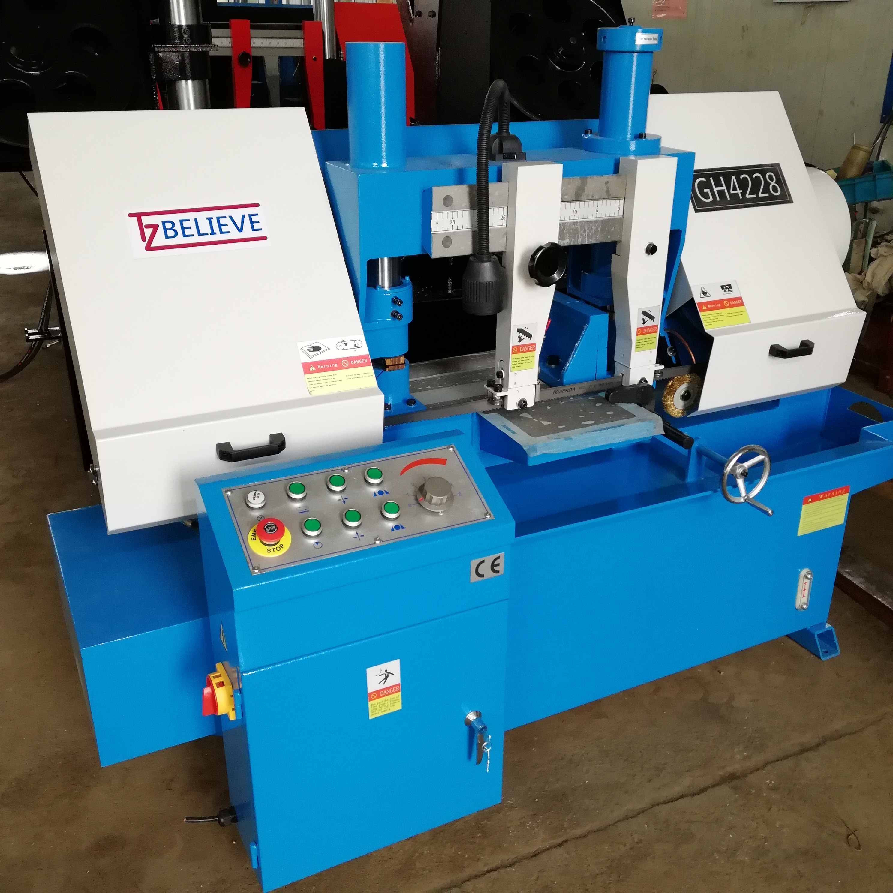 Ленточная пила по металлу гидравлическая GH-4228