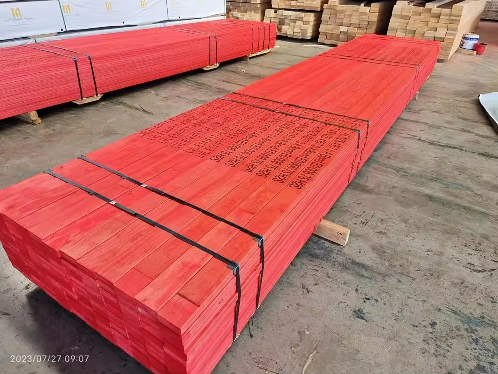 Australian Standard Building 90*35 Beam H2s F17 LVL Wood Roof Beam