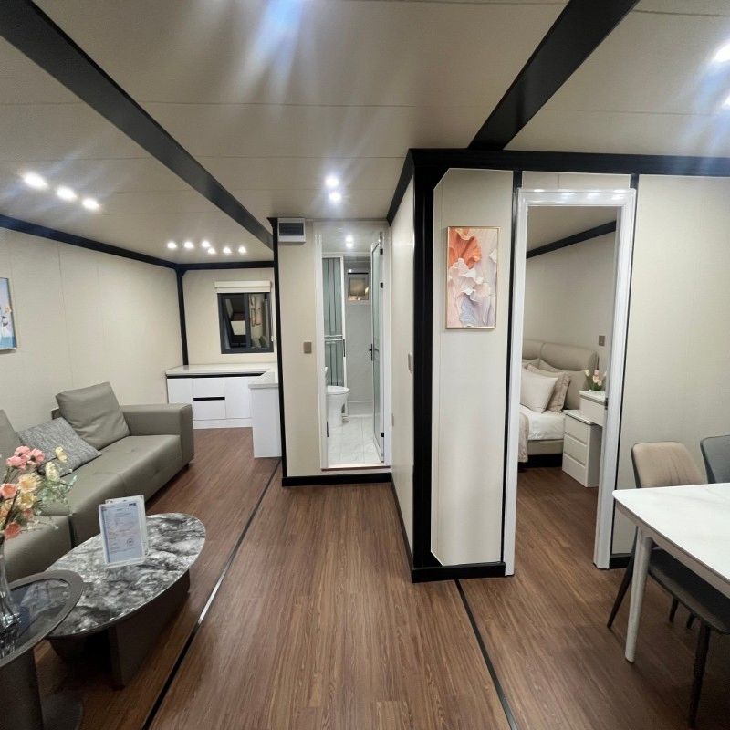 Mobile Expandable Container House for Construction Site Dormitories Modular Expandable