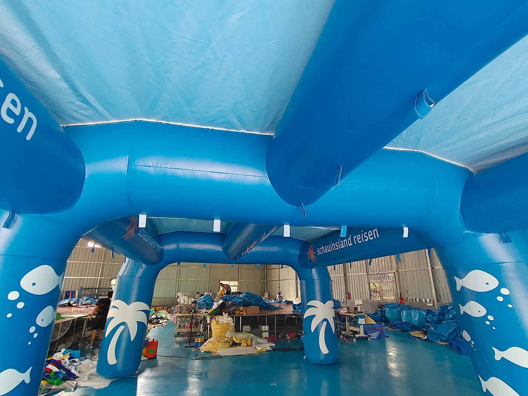 Wholesale high quality custom inflatable arch mist spray inflatable misting tent  for outdoor event