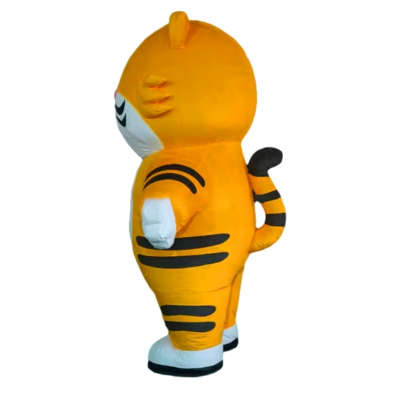 New Walking Cartoon Inflatable Tiger Costume for Advertising