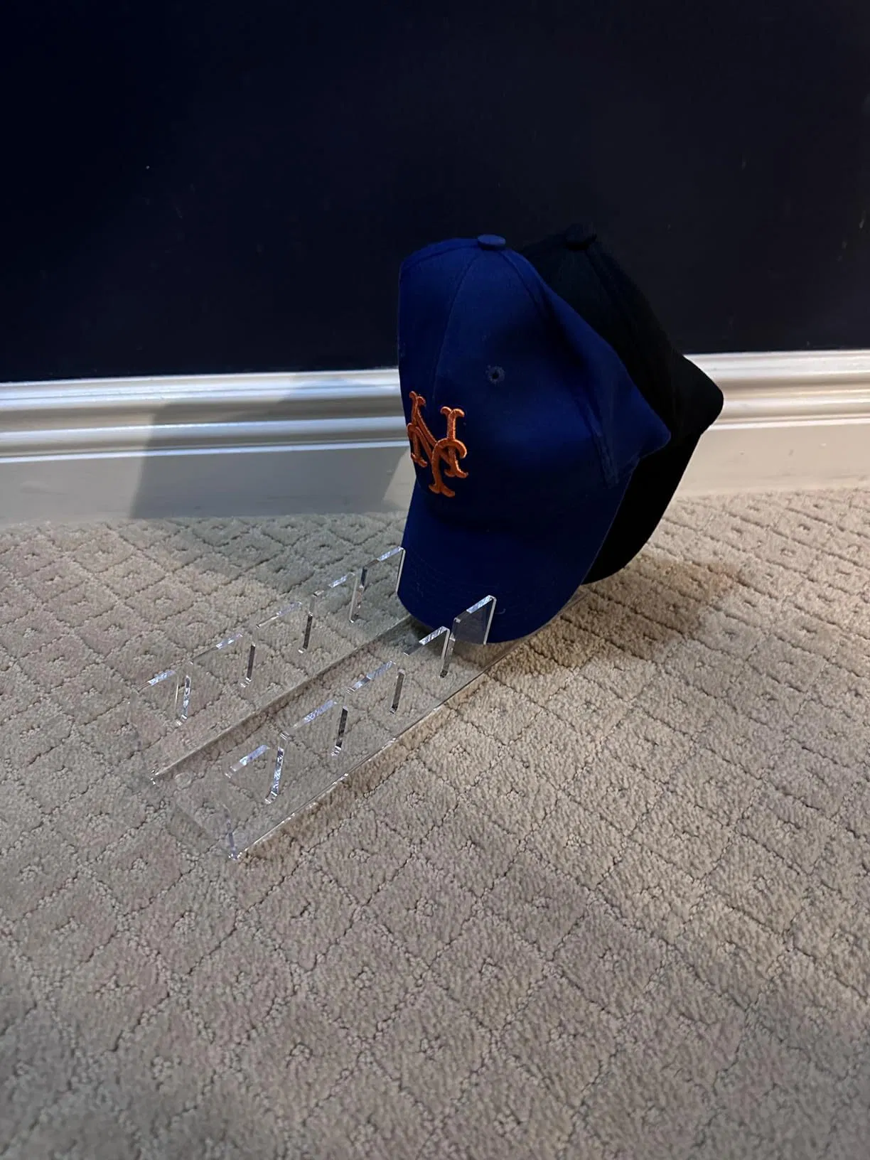 Baseball Cap Holder Acrylic Transparent Display Stand
