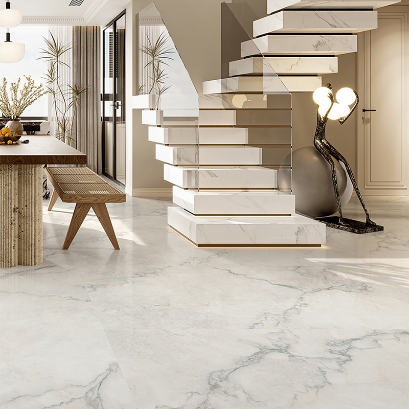 Керамогранит Calacatta Nuvola под мрамор, напольная плитка