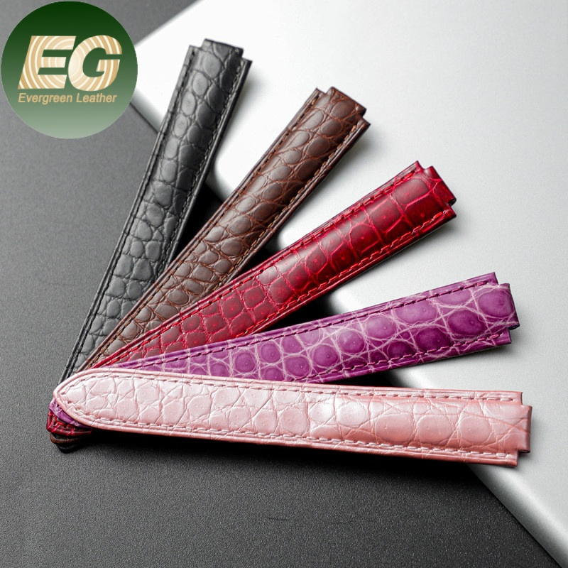 RC76 Alligator Luxury Brown Smart with Top Grain Packaging Apple Strap for Men Machine Black Lot Vintage 20mm Leather Watch Straps