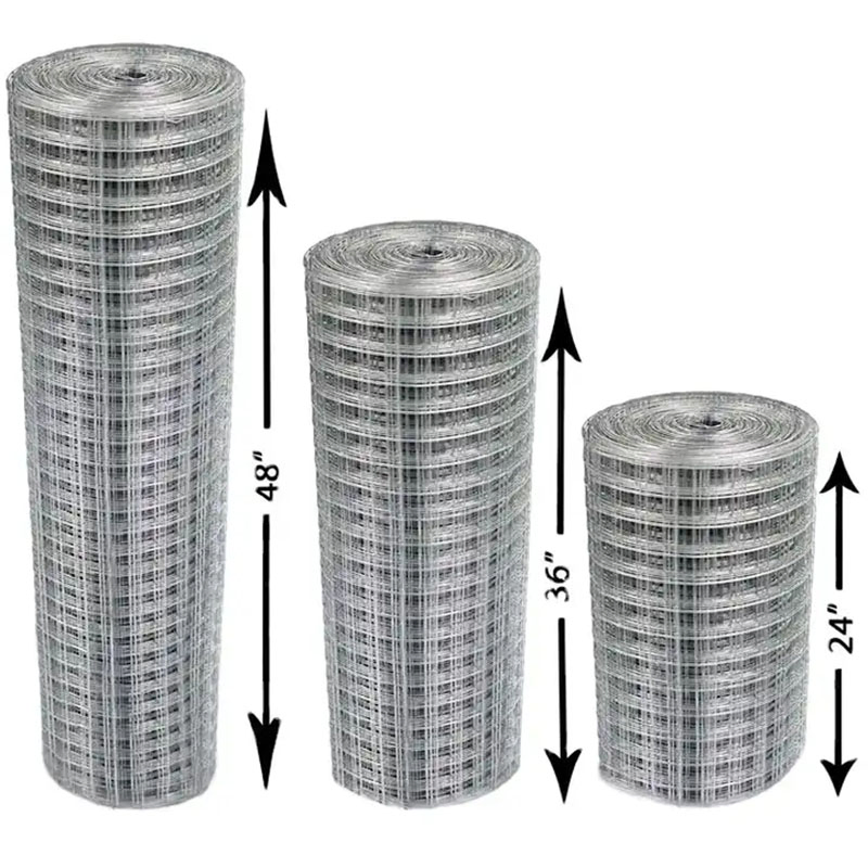 Weld Wire Mesh Hardware Cloth Fence Wire Netting Galvanized Welded Wire Mesh Fencing Wire