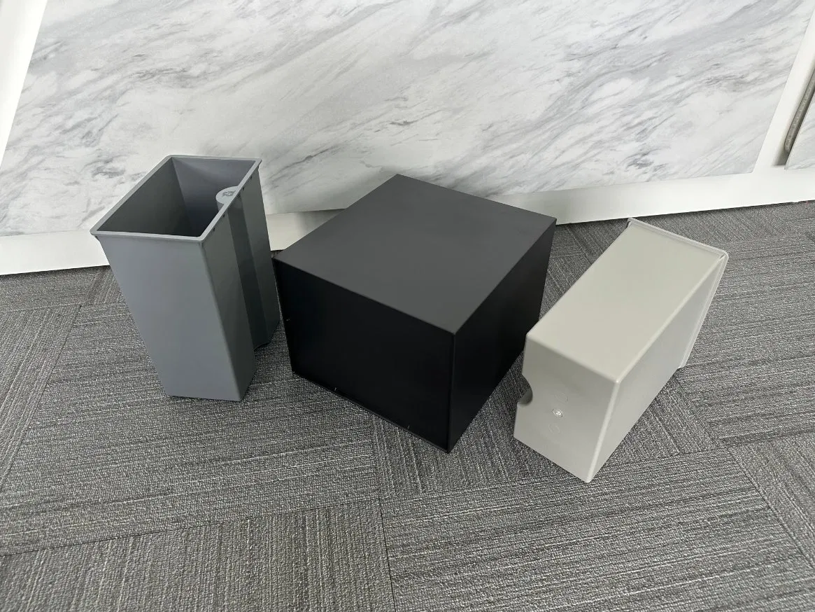 2 Compartment Rectangular Recycling Bin for Hotel with 14liter 7L+7L