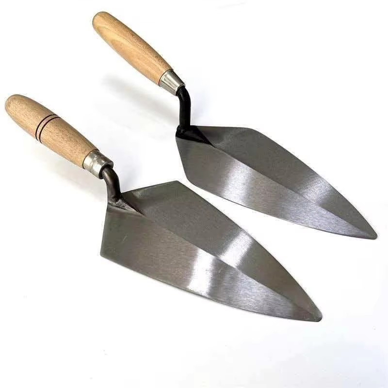 Plastering Bricklaying Trowel Set 65 Mn Steel Blade Ergonomic Grip