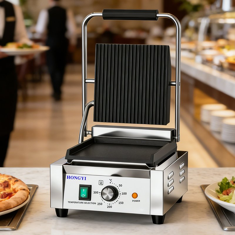 Electric Griddle Multi-Function Commercial Grill for Western Food Restaurant