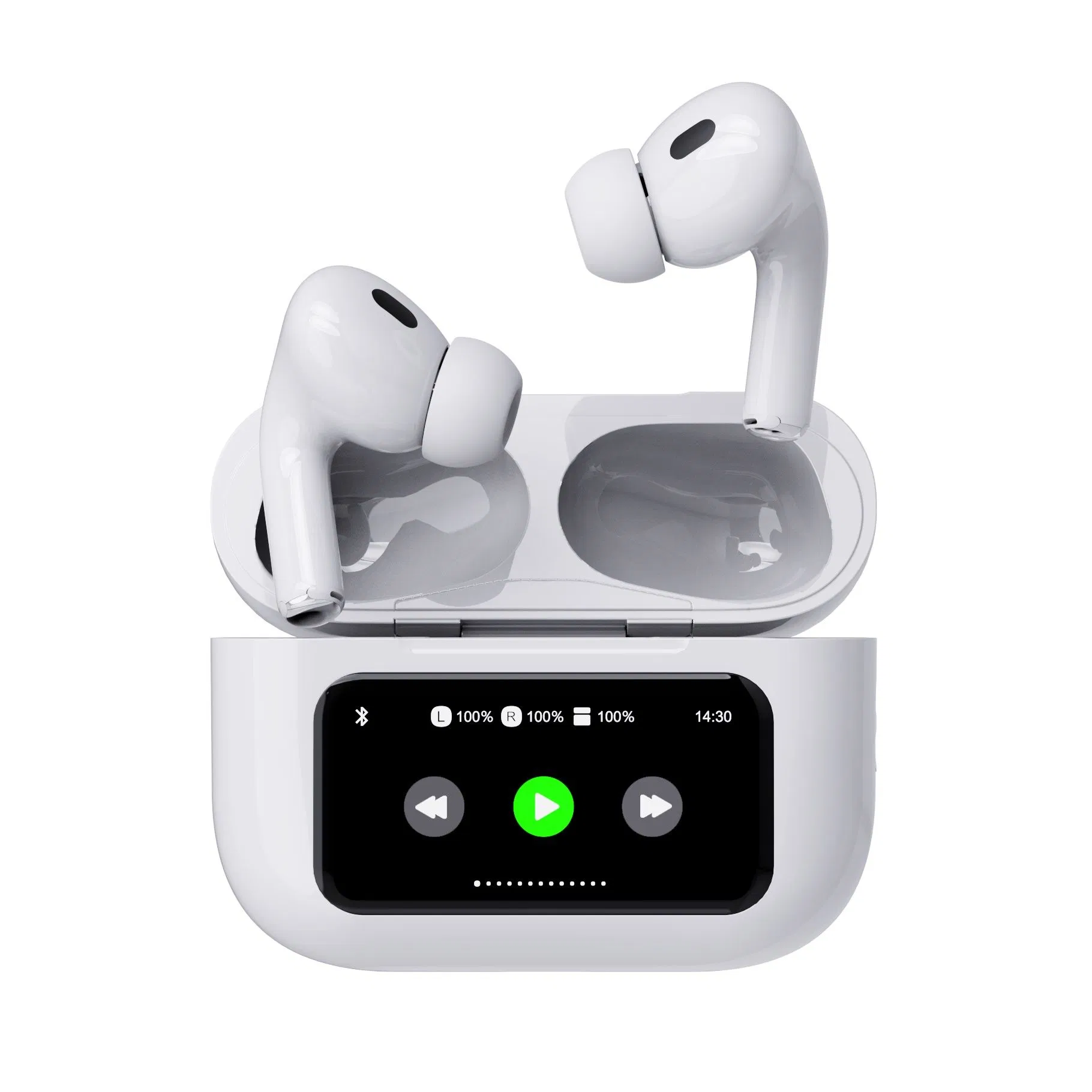 Беспроводные наушники T9 Pro с шумоподавлением и сенсорным экраном