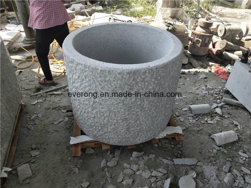 Natural Stone Sink Granite Trough for Water Storage /Planters/Livestock &Animal Feeding Ponds