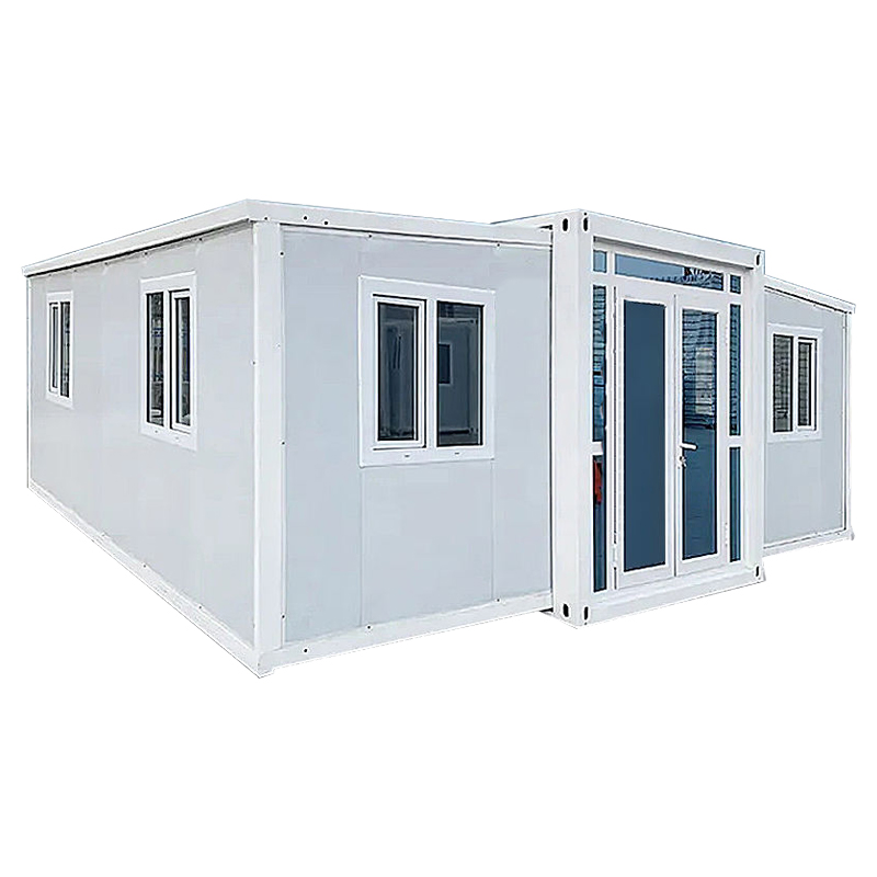 Steel Exterior Wall Interior Effect Bedroom with Bathroom 20 FT Expandable Portable Modular Container House