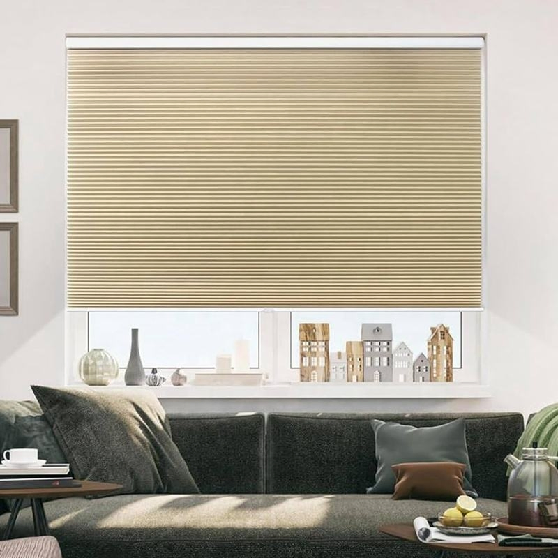 Motorized Day and Night Honeycomb Blinds Cellular Honeycomb Blinds