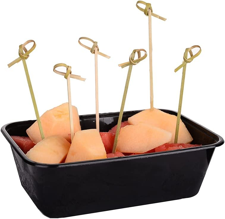 Retro-Style Bamboo Fruit Cocktail Picks - Unique Party Highlights