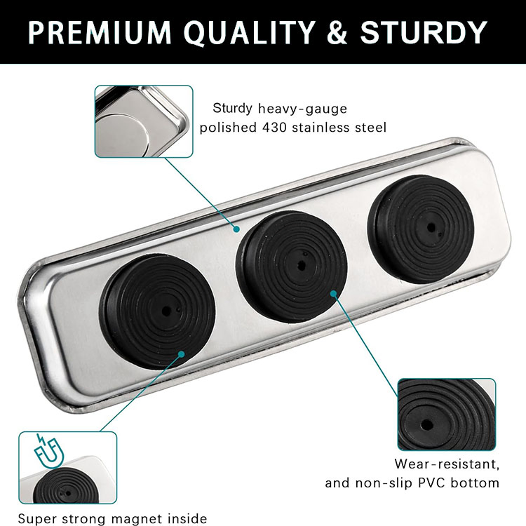 Магнитный лоток для инструментов 8, 9, 14 дюймов