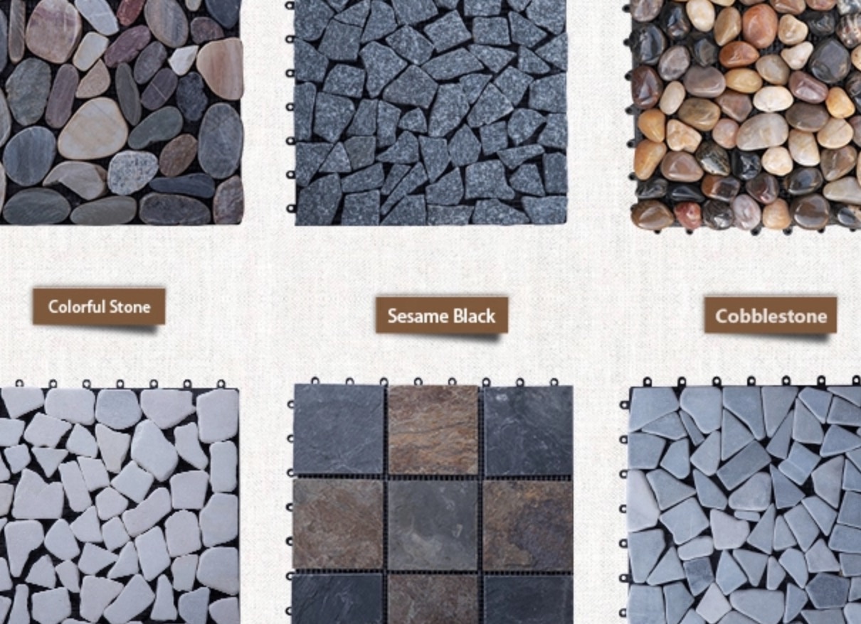 Плитка садовая декоративная Переплетение для патио балкона