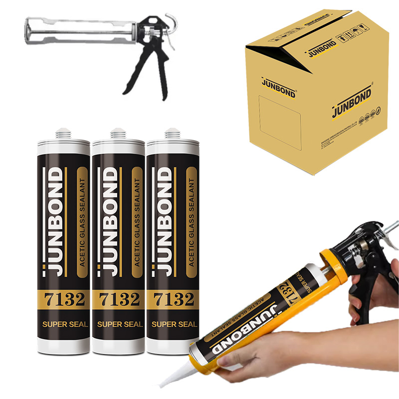 Factory Good Adhesion Anti-Fungal Window Sealant Silicone Sealant Sausage Acetoxy Silicone Sealant