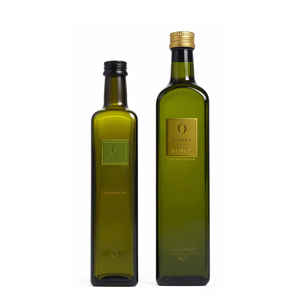 Durable BPA UK Popular Shatter Resistant Strong Seal Multi Purpose Vinegar Compatible Olive Oil Glass Bottle Stable Base Tabletop