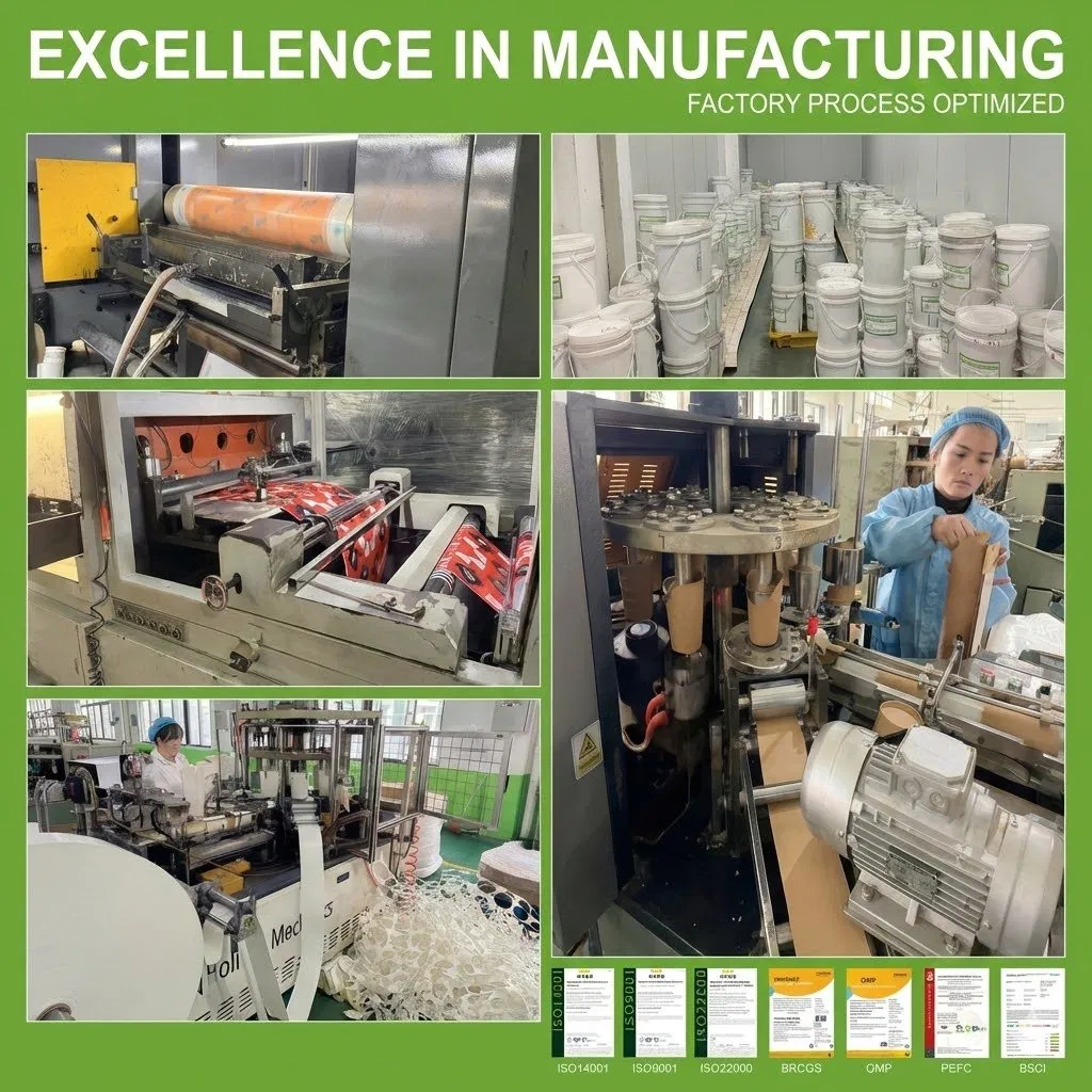 Wholesale Disposable Kraft Paper Takeaway Bowl for Food Service Packaging