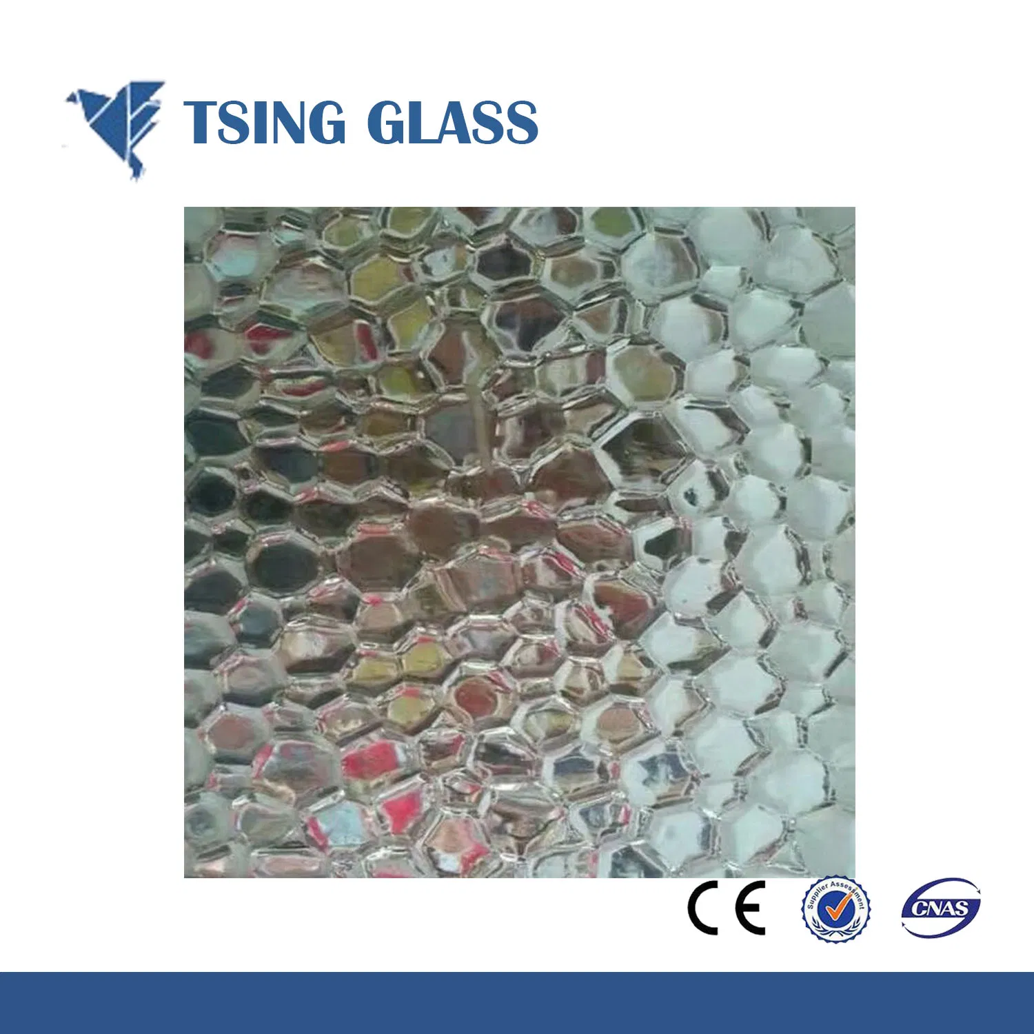 3-8mm Bronze Patterned Glass Design Glass Figured Glass for Building
