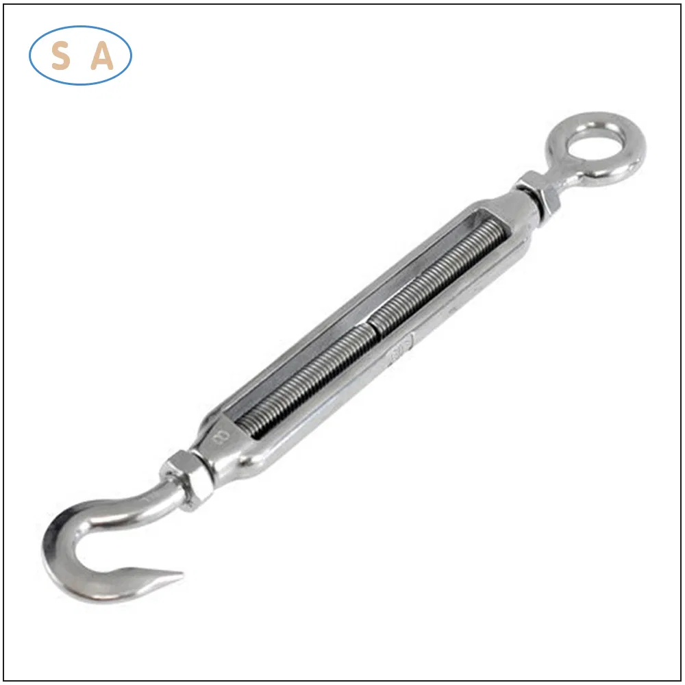 DIN1480 Stainless Steel 20mm Screw Turnbuckles with Hook and Eye