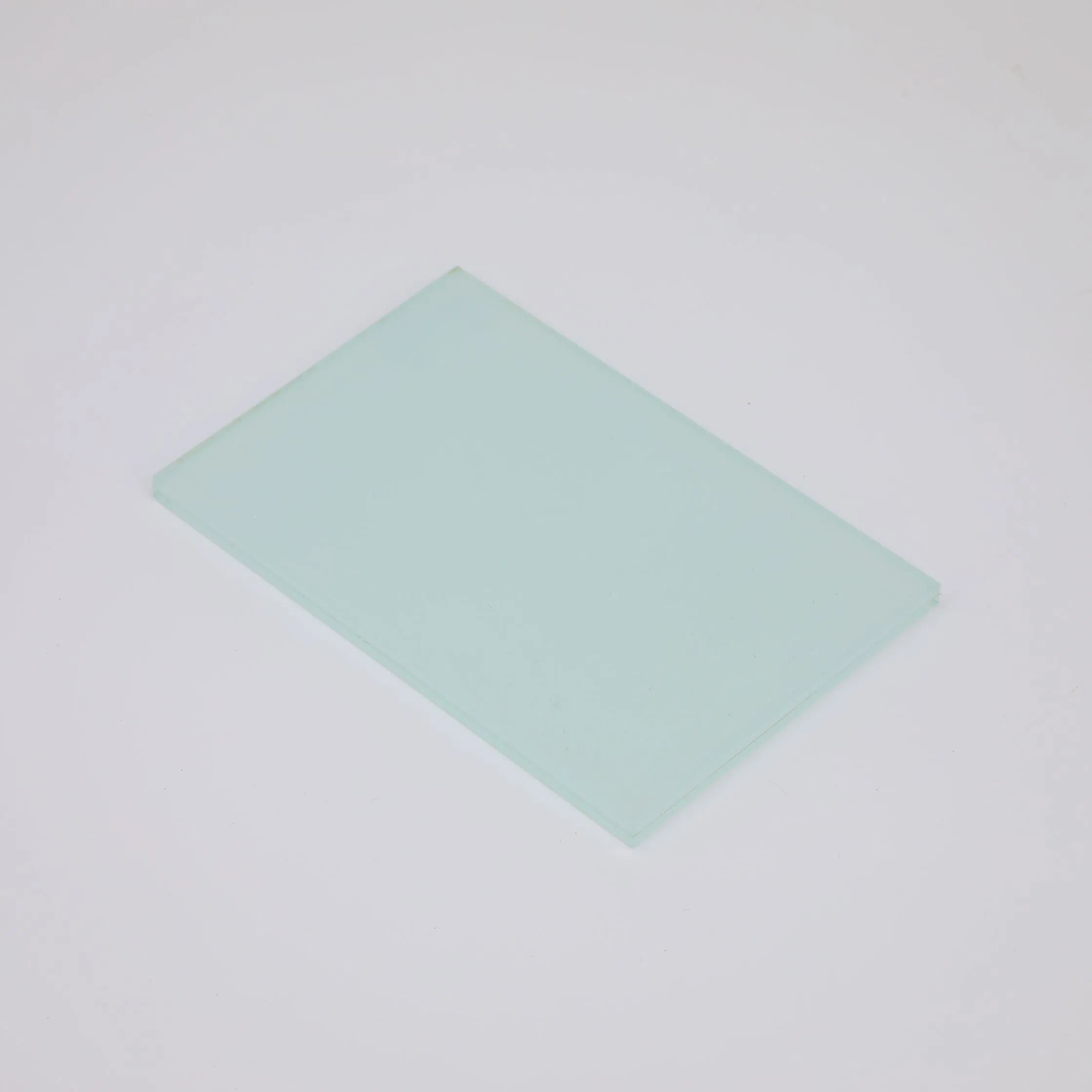 Tempered Colored Stain Frosted Acid Etched Door Glass for Shower Room