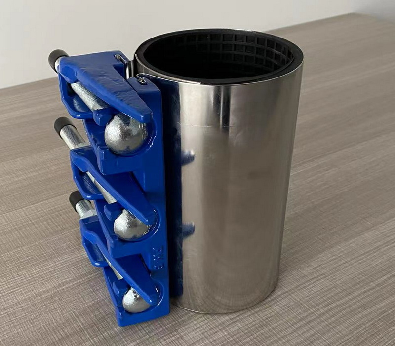 Ductile Iron Repair Clamp Cast Iron Repair Coupling Ductile Iron Repair Sleeve Ductile Iron Pipe Clamps 	1 Inch Repair Clamp