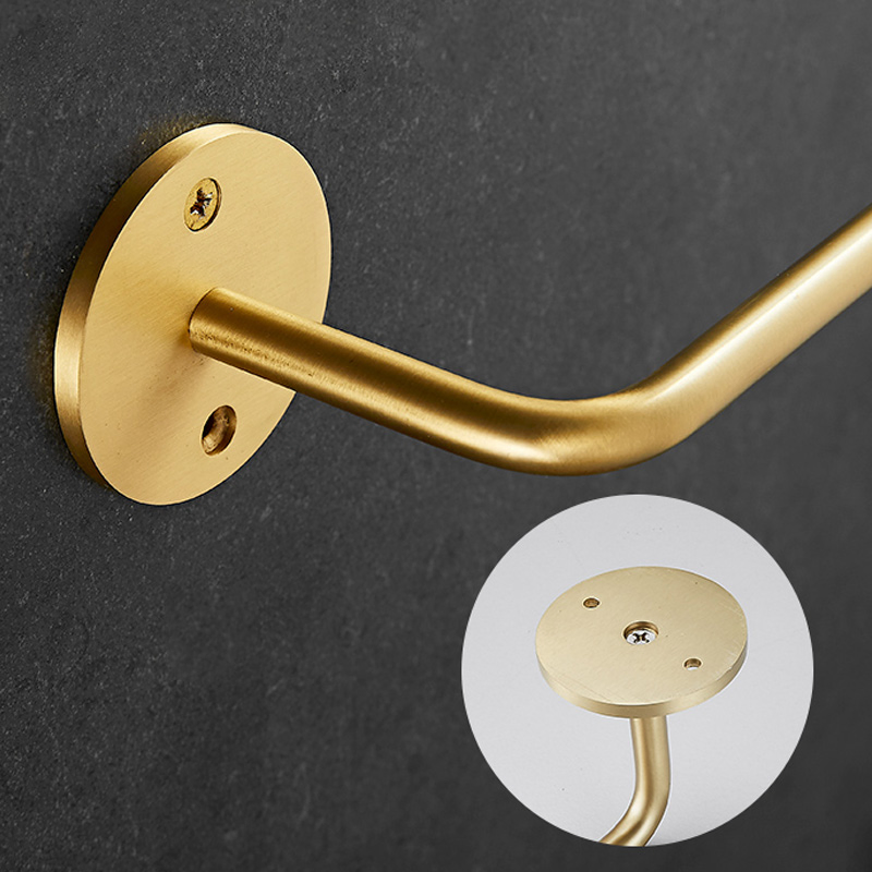 Полотенцедержатель Koppalive 60 см, латунь, золото